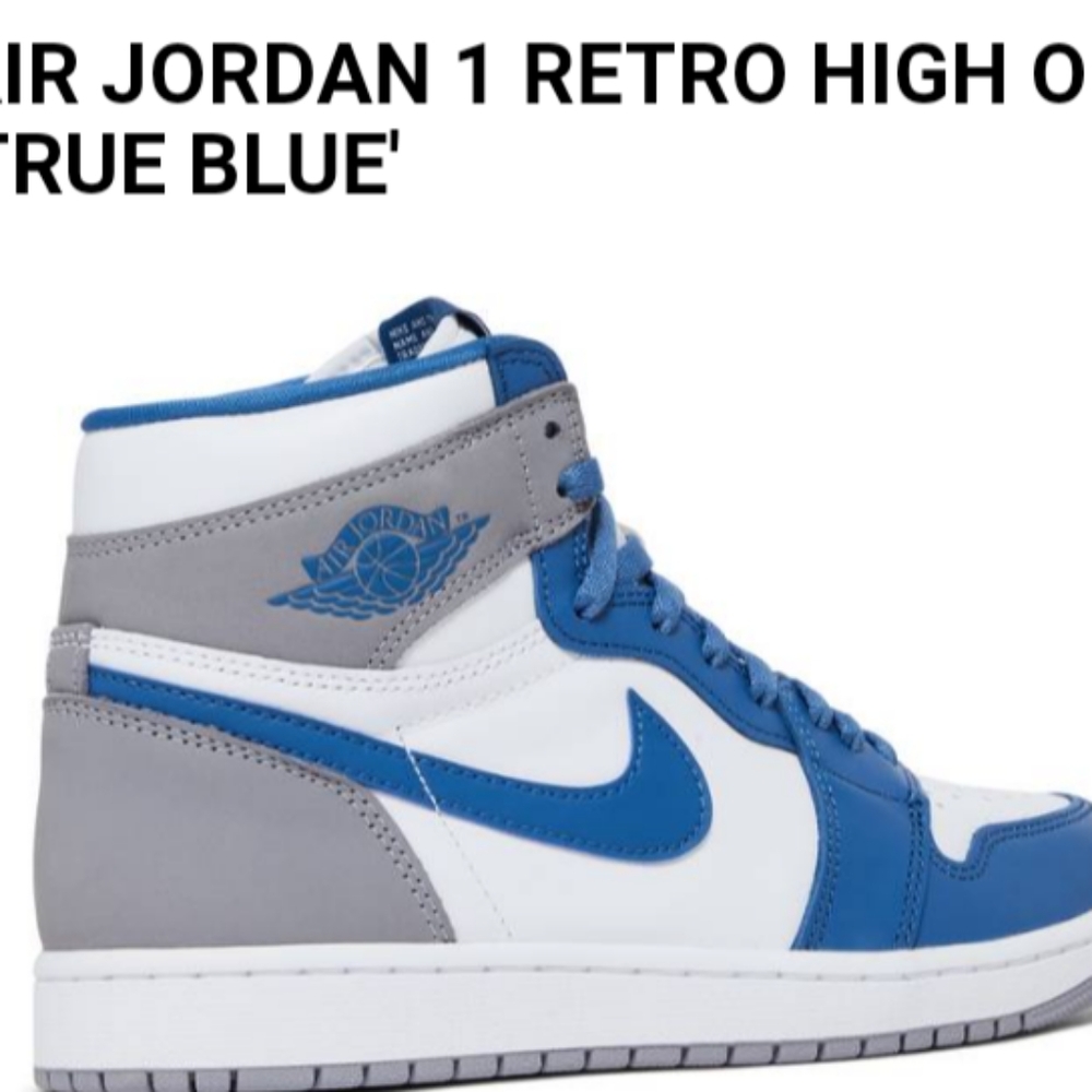Air Jordan 1Retro HighOG true blue - Picture 8 of 10